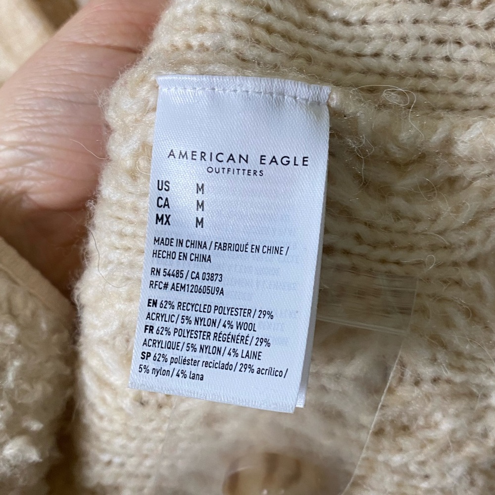 American Eagle Button Down Cardigan - image 4